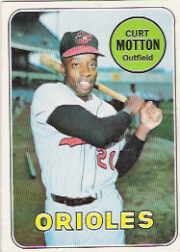1969 Topps Baseball Cards      037      Curt Motton